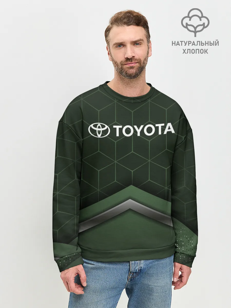 Мужской свитшот базовый / TOYOTA | ТОЁТА