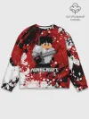 Мужской свитшот базовый / Minecraft / Майнкрафт