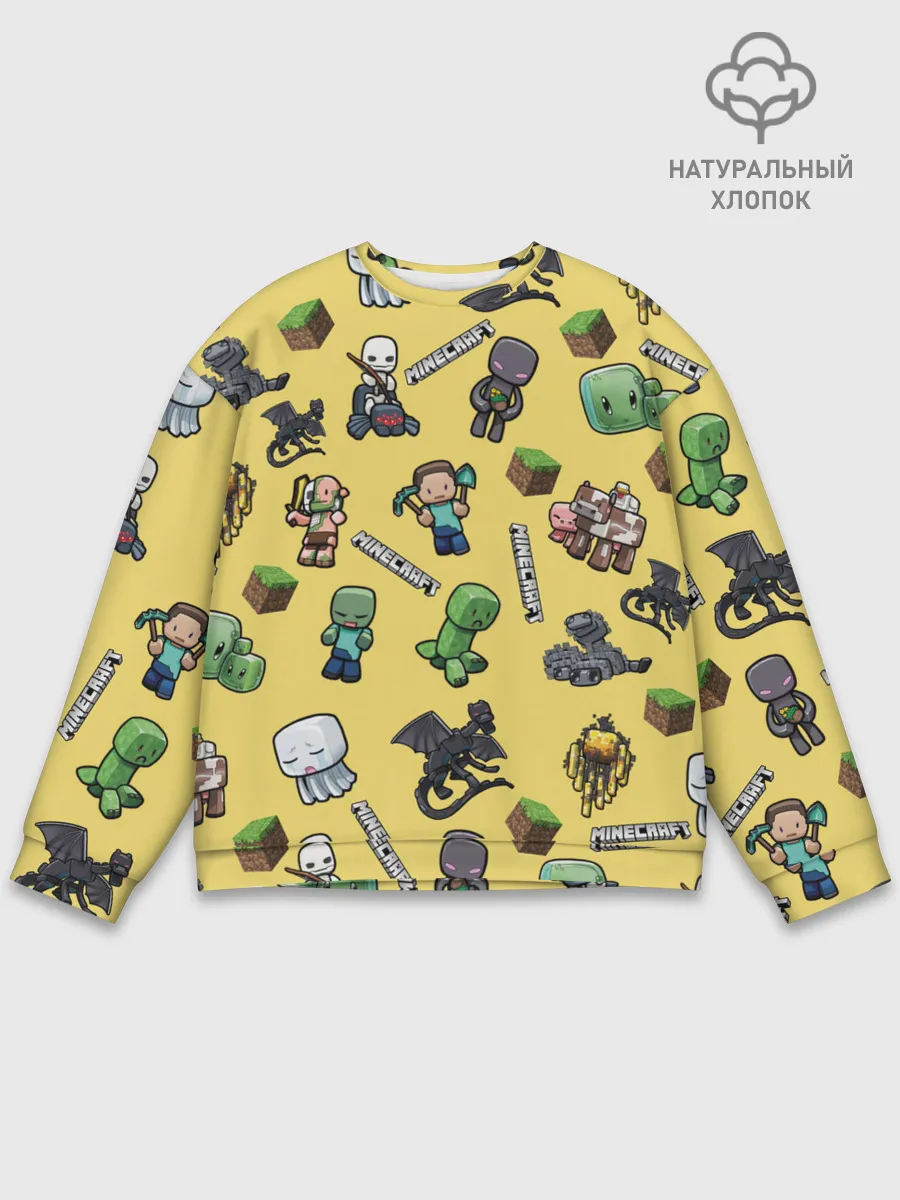 Мужской свитшот базовый / MINECRAFT