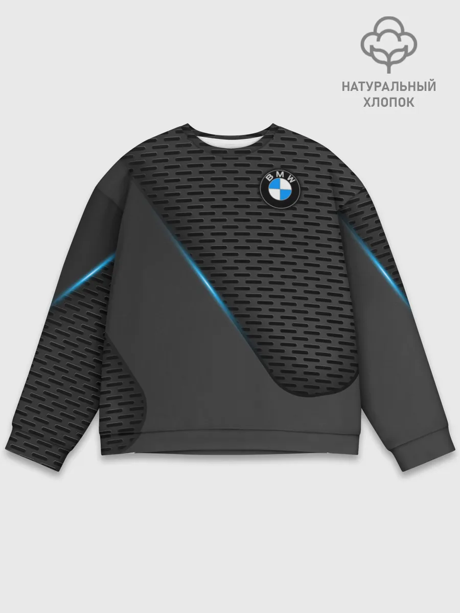 Мужской свитшот базовый / BMW TEXTURA | БМВ ТЕКСТУРА