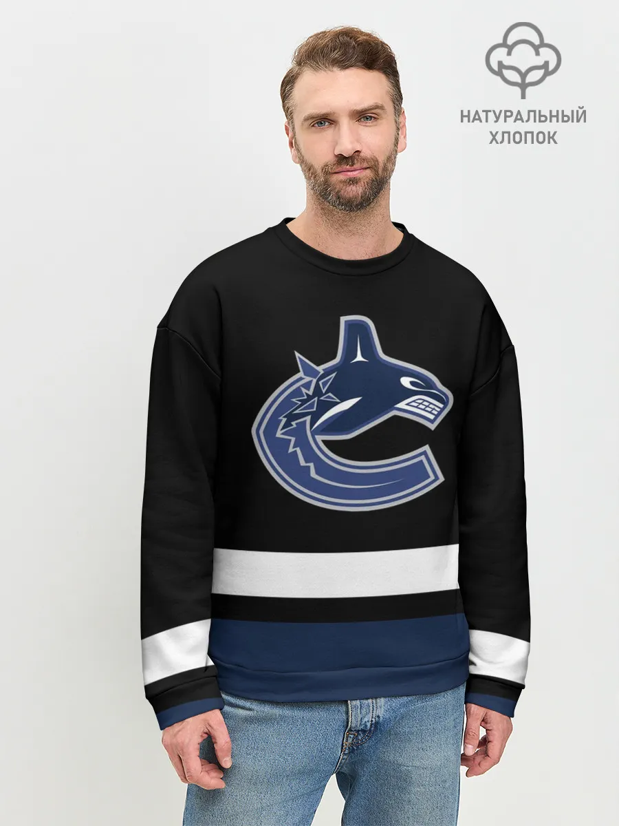 Мужской свитшот базовый / Vancouver Canucks