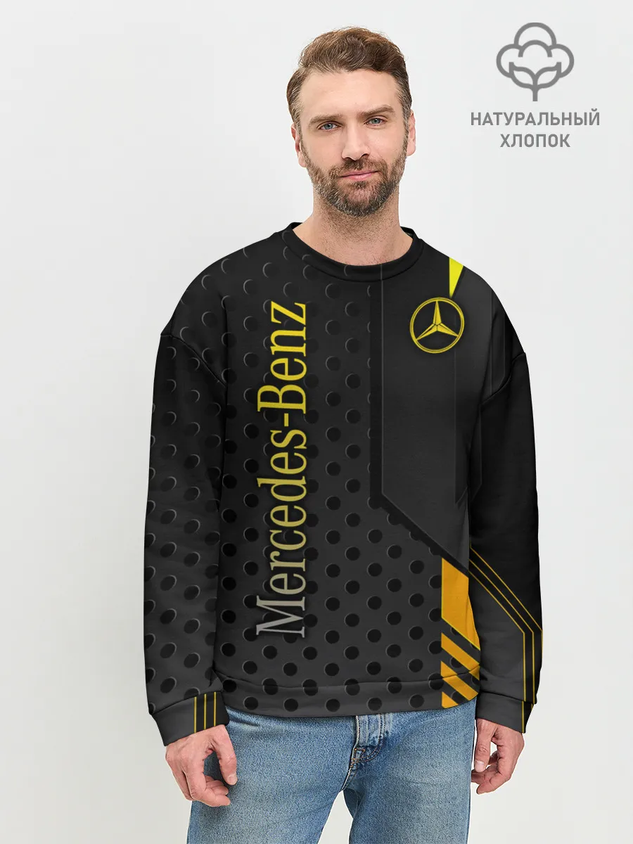 Мужской свитшот базовый / Mercedes-Benz
