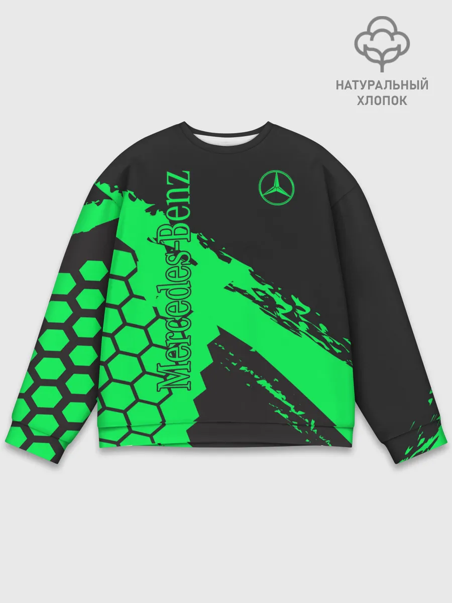 Мужской свитшот базовый / Mercedes-Benz