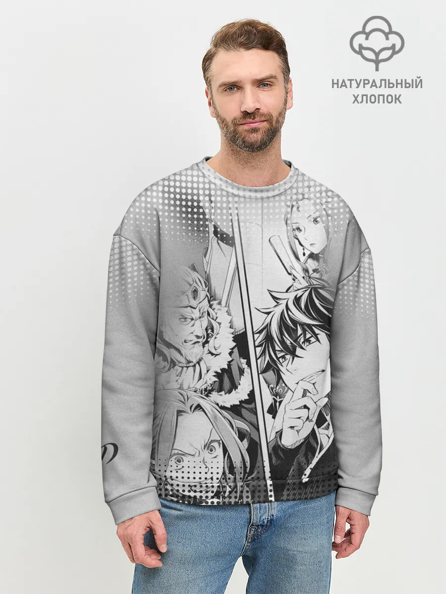 Мужской свитшот базовый / The Rising of the Shield Hero