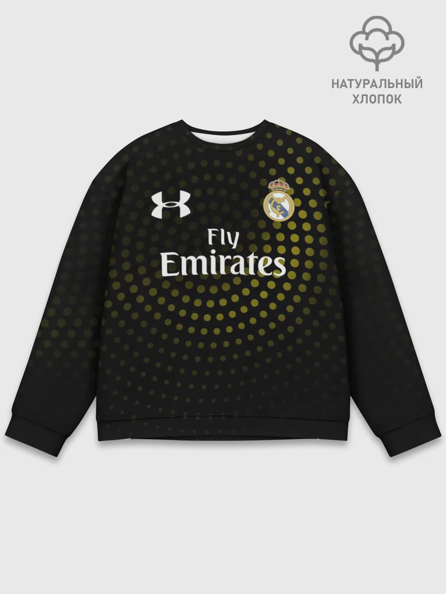 Мужской свитшот базовый / Real Madrid