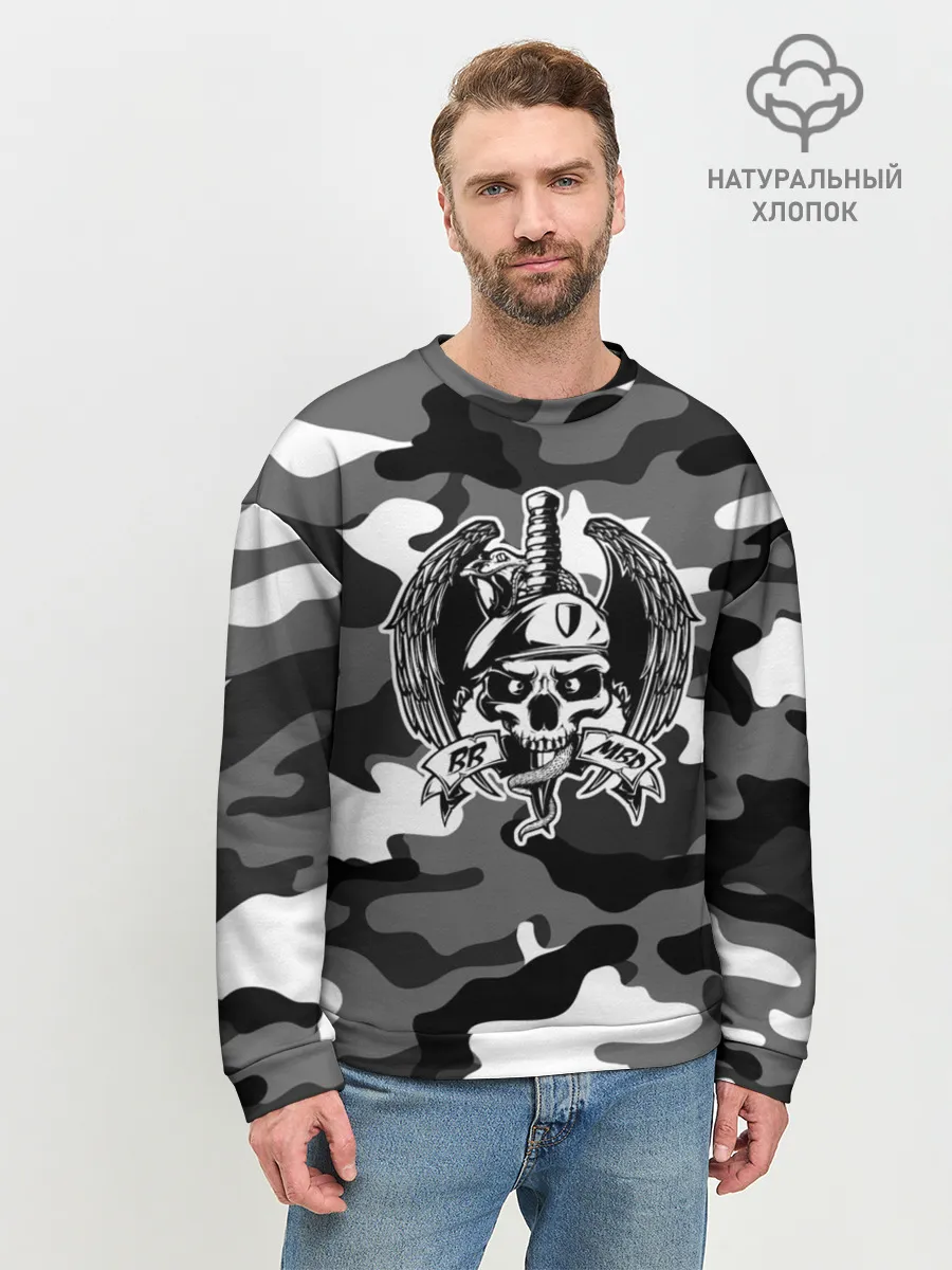 Мужской свитшот базовый / ВВ МВД