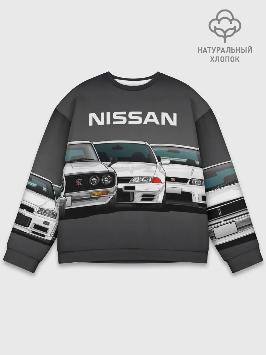 Мужской свитшот базовый / NISSAN | НИССАН