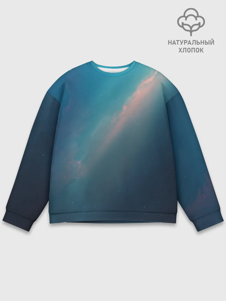 Мужской свитшот базовый / Космос