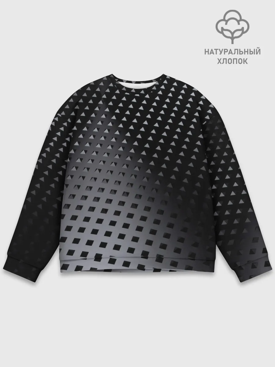 Мужской свитшот базовый / Текстура.