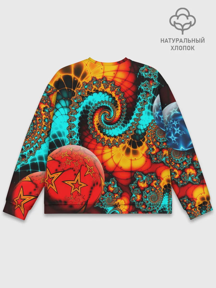 Мужской свитшот базовый / СТОЛКНОВЕНИЕ ПЛАНЕТ