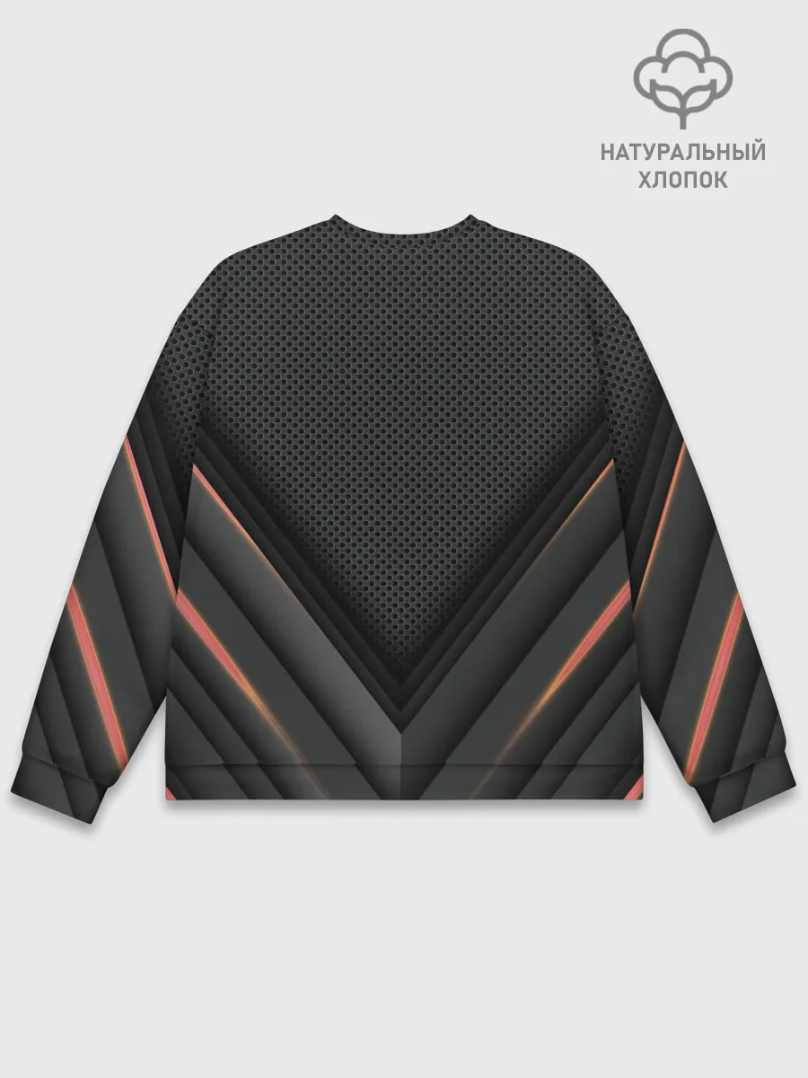 Мужской свитшот базовый / MITSUBISHI | МИТСУБИШИ