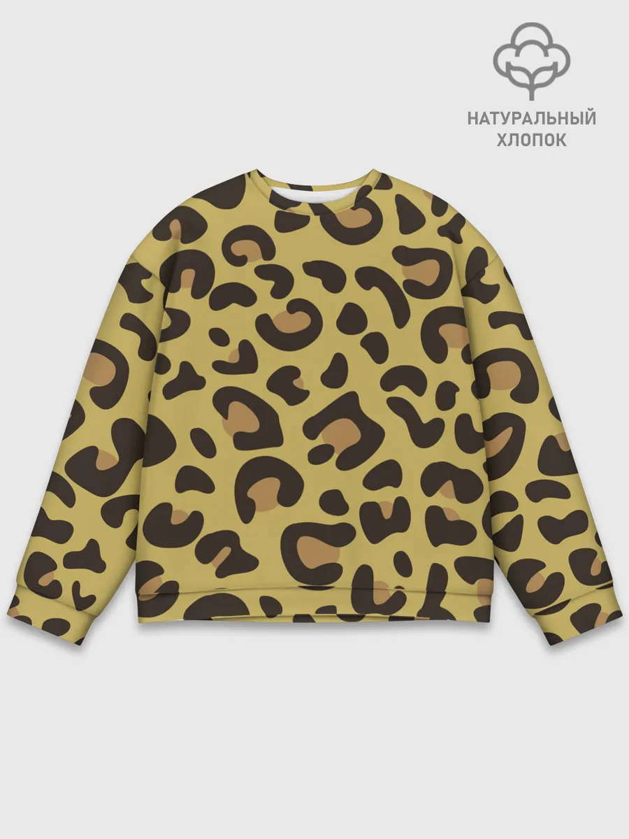 Мужской свитшот базовый / Я гепард