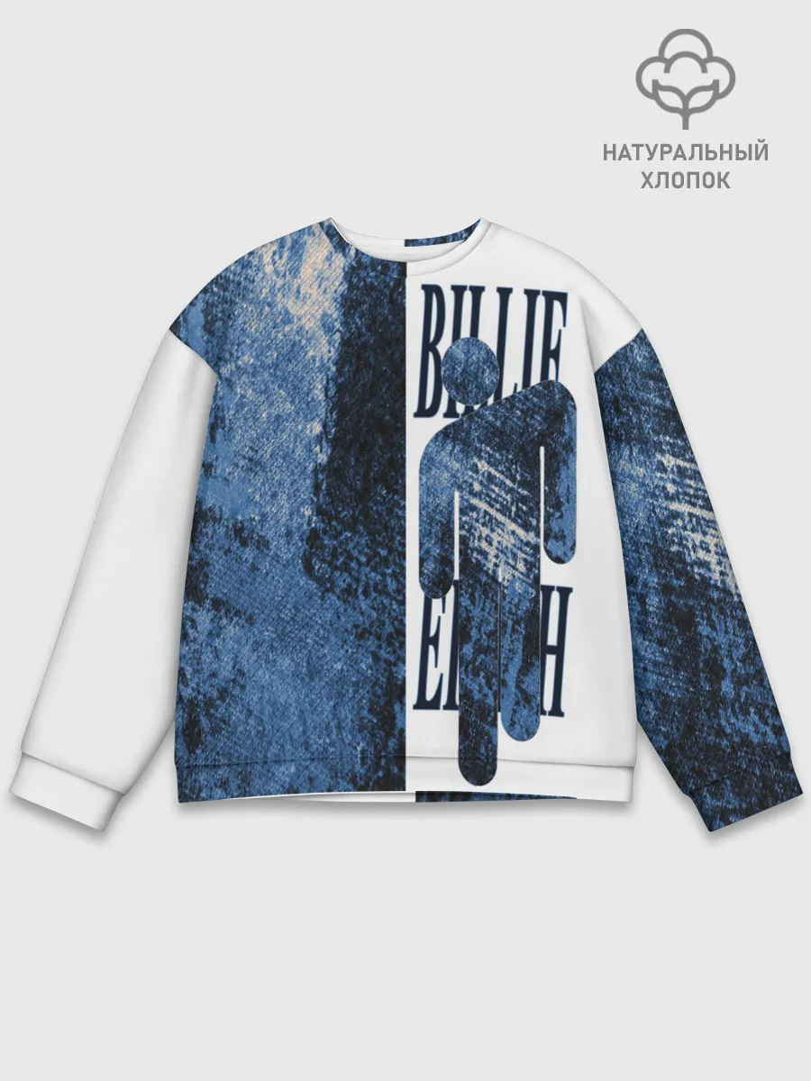 Мужской свитшот базовый / billie eilish