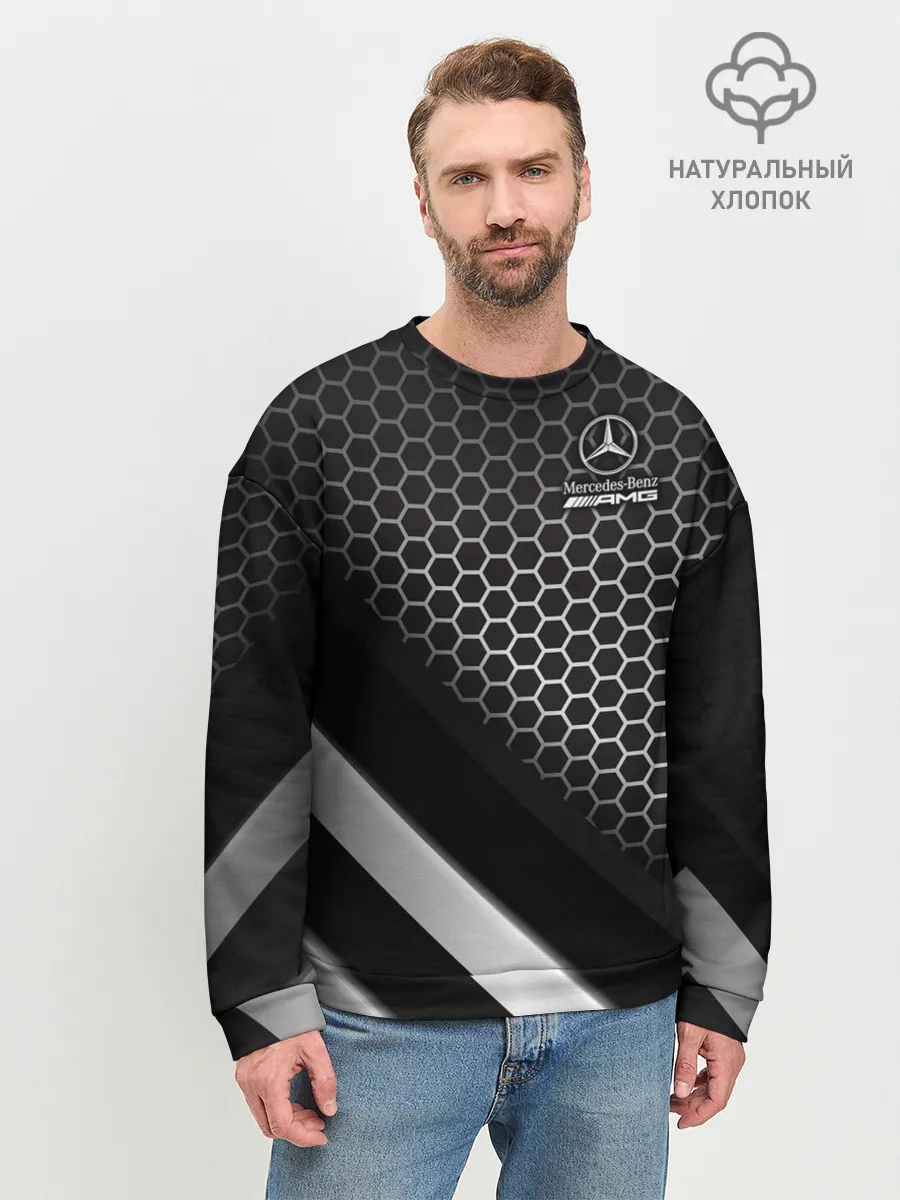Мужской свитшот базовый / Mercedes-AMG