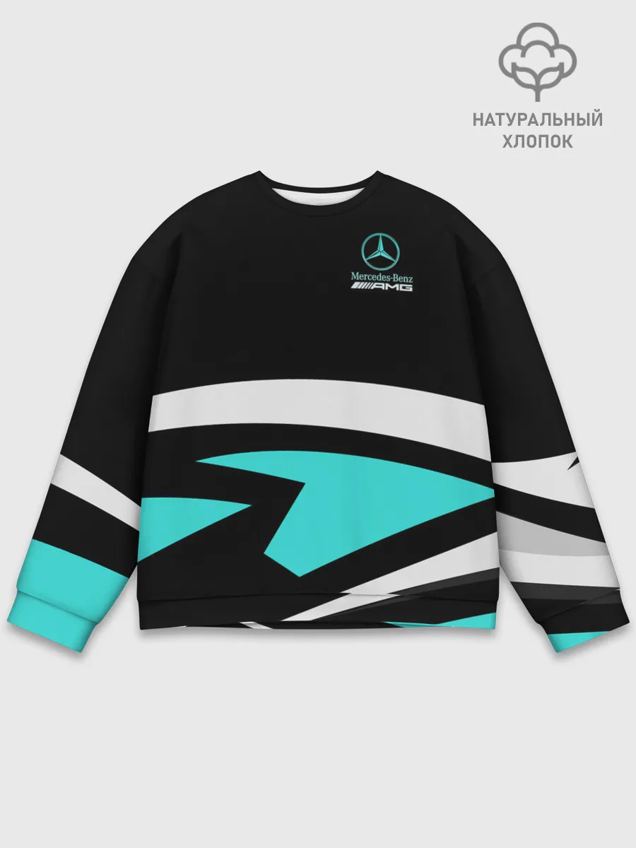 Мужской свитшот базовый / Mercedes-AMG