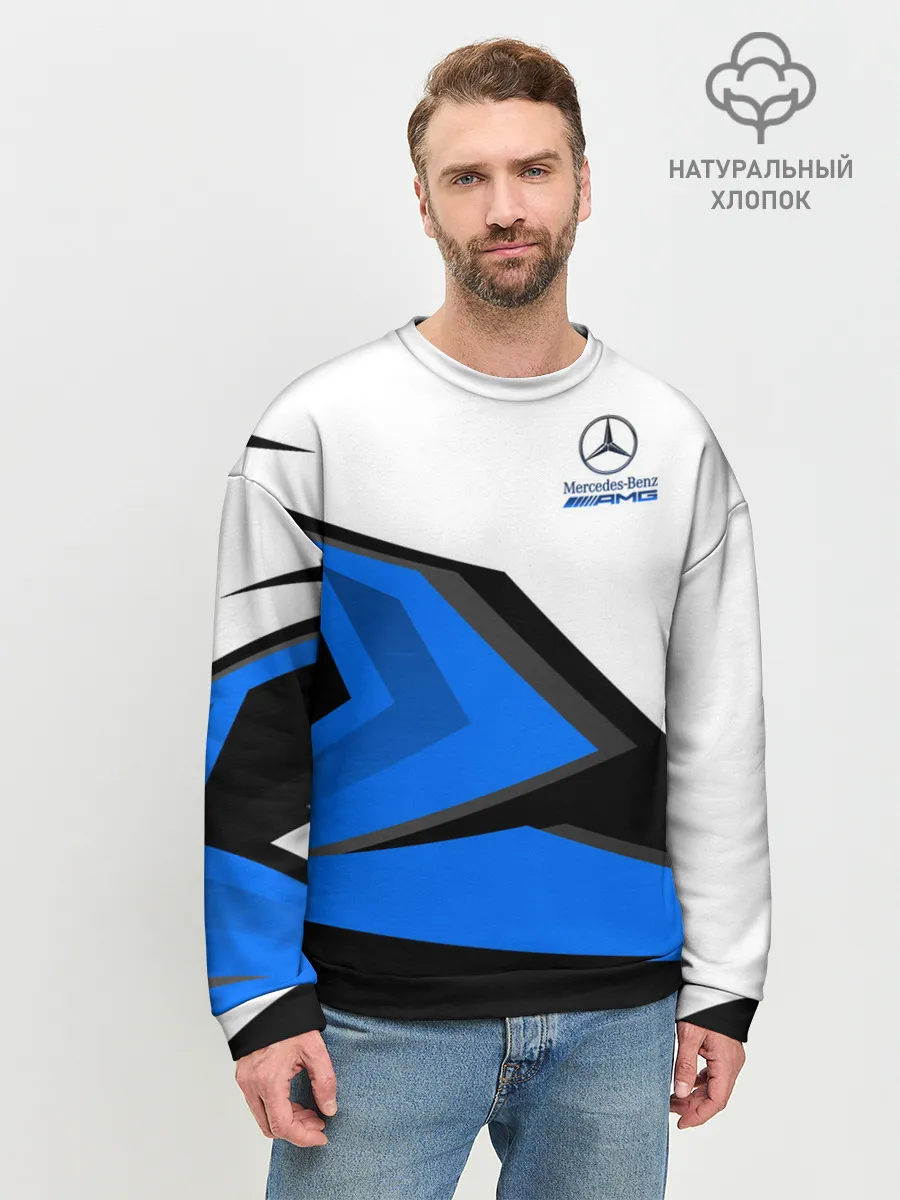 Мужской свитшот базовый / Mercedes-AMG