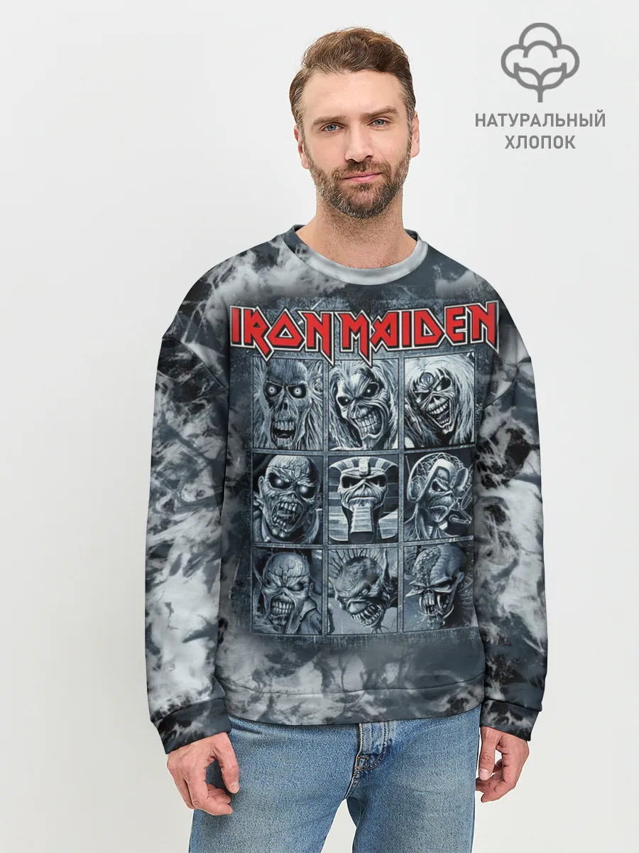 Мужской свитшот базовый / Iron Maiden