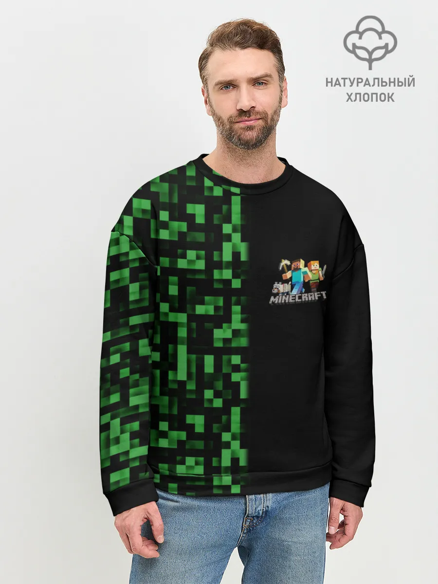 Мужской свитшот базовый / MINECRAFT