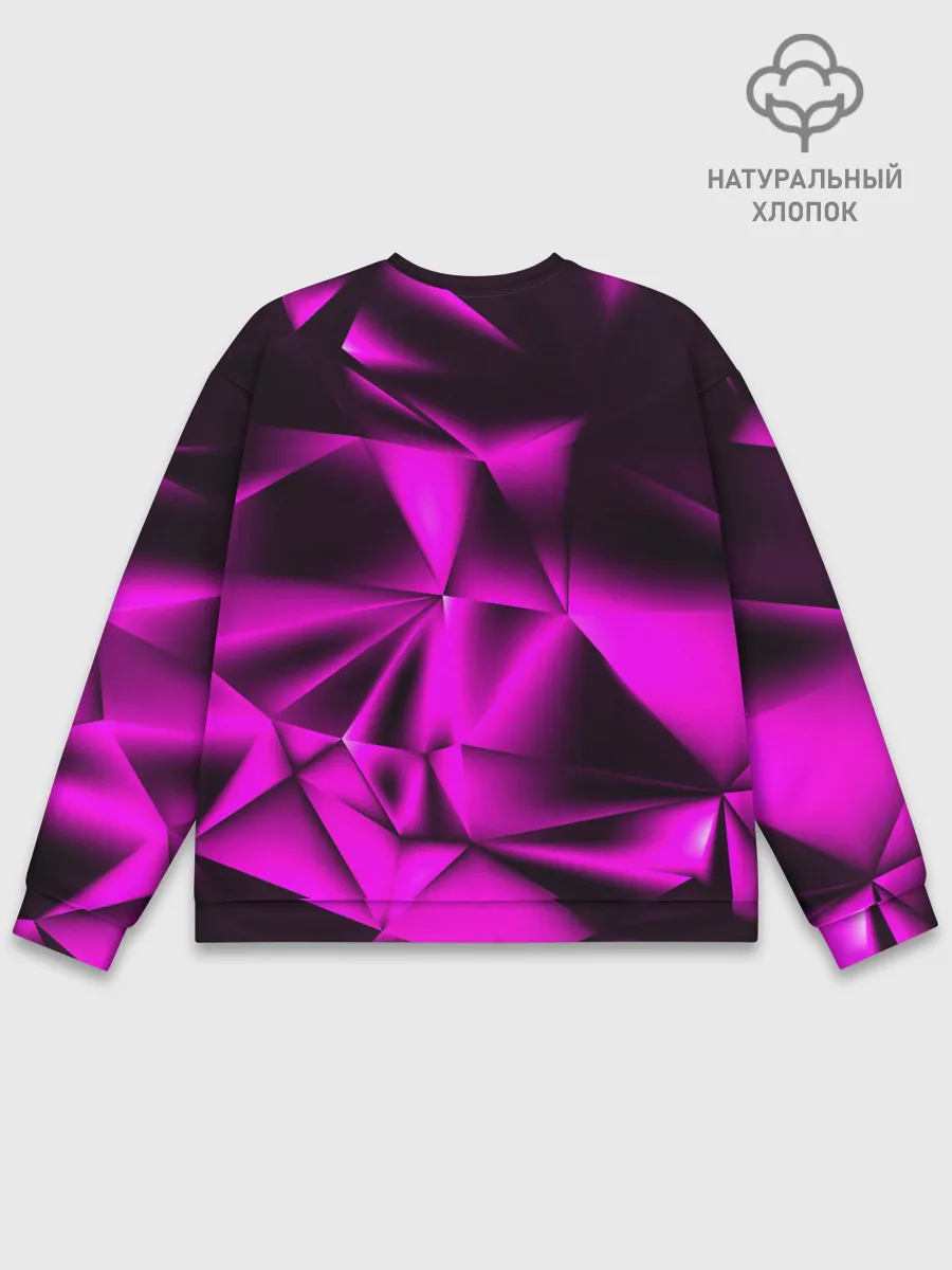 Мужской свитшот базовый / НЕОНОВАЯ ТЕКСТУРА