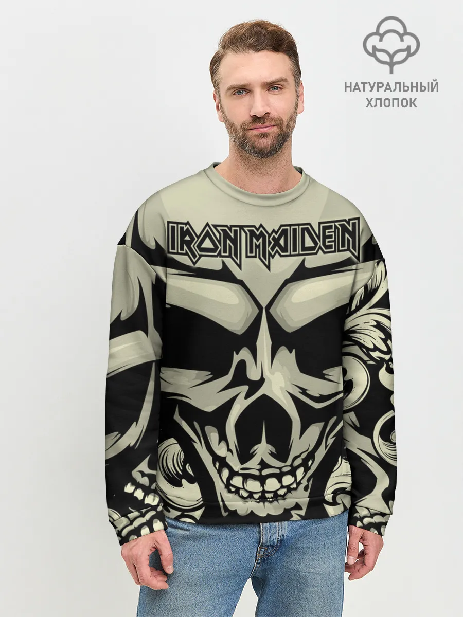 Мужской свитшот базовый / Iron Maiden