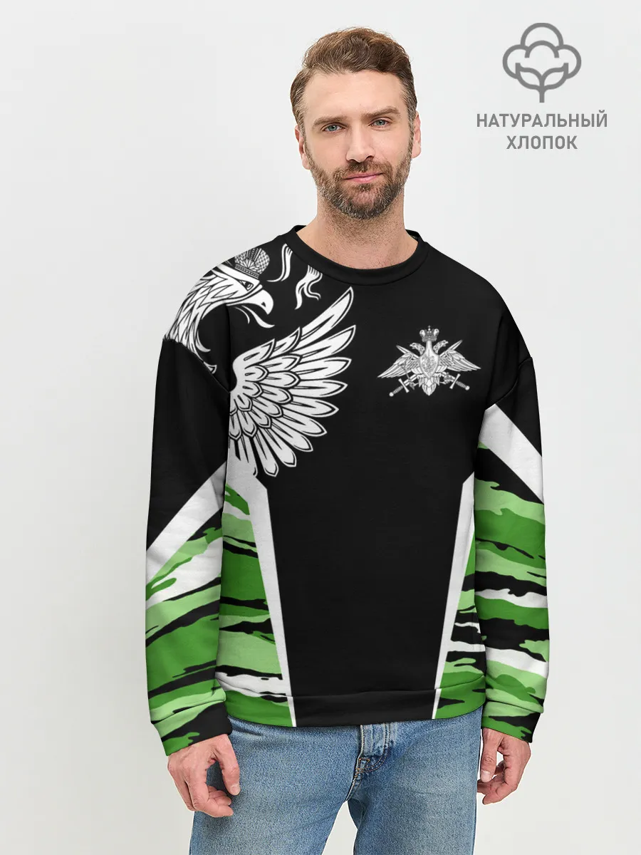 Мужской свитшот базовый / Пограничные Войска