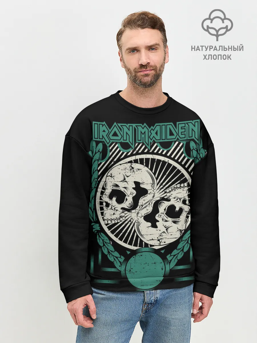 Мужской свитшот базовый / Iron Maiden