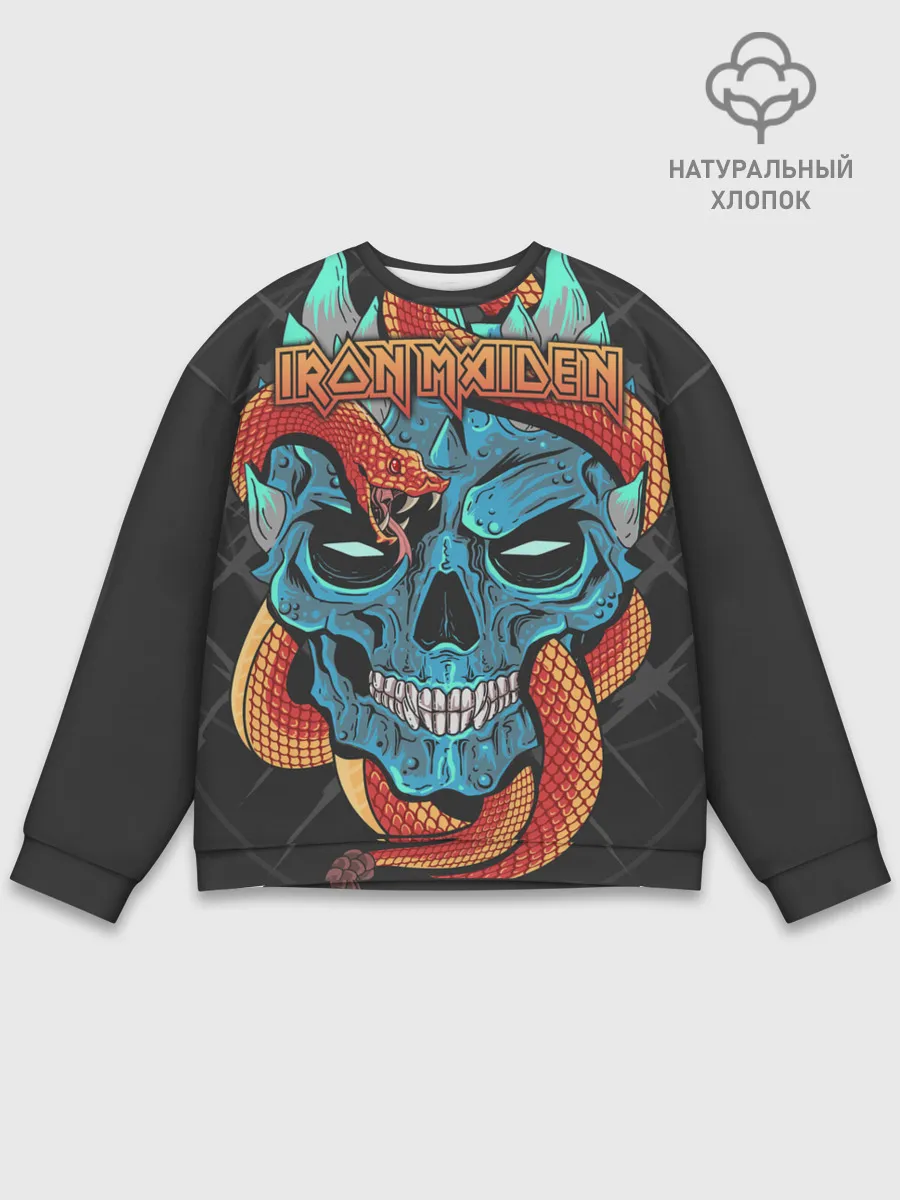 Мужской свитшот базовый / Iron Maiden