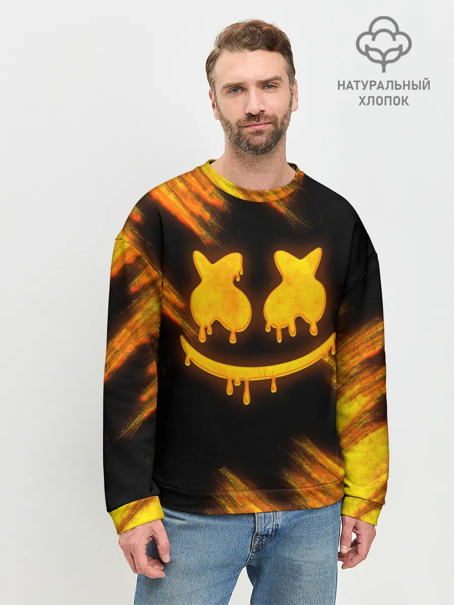 Мужской свитшот базовый / Marshmello