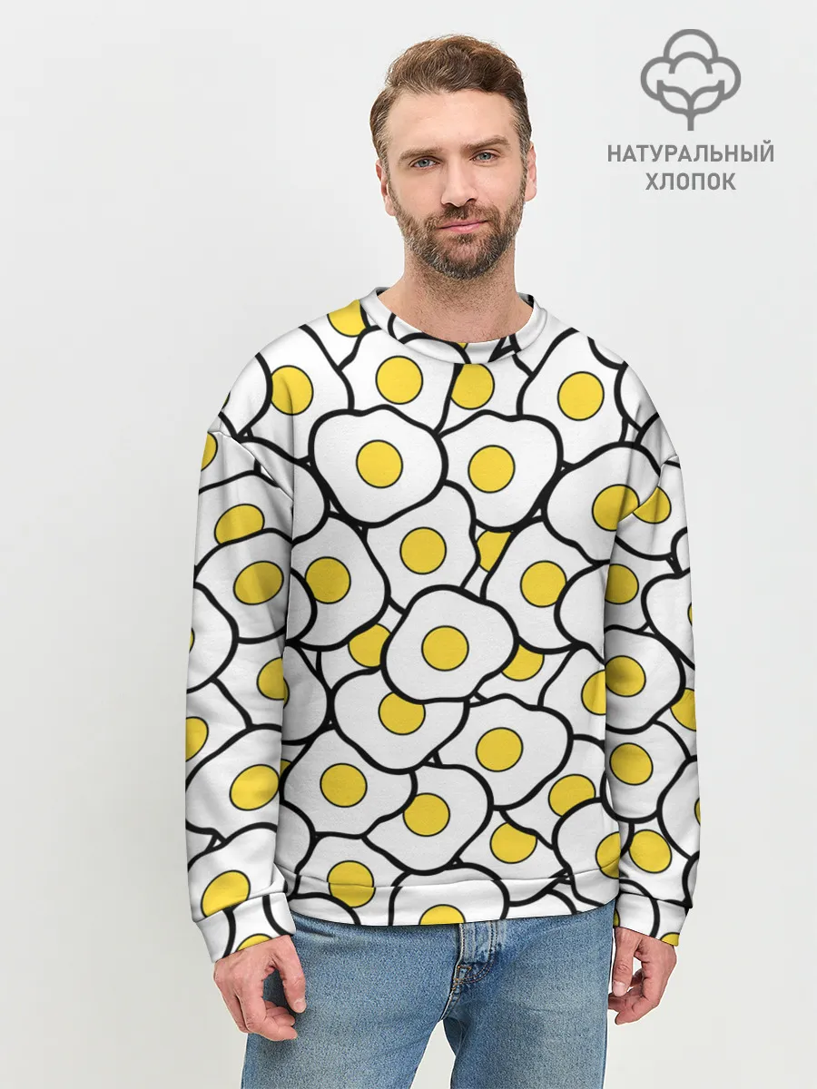 Мужской свитшот базовый / Яички
