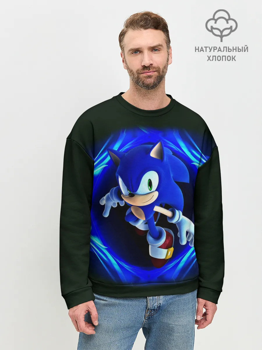 Мужской свитшот базовый / SONIC