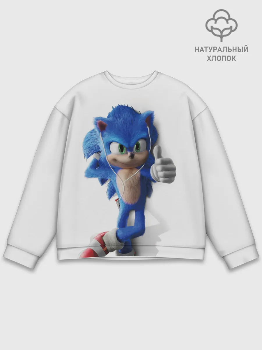 Мужской свитшот базовый / SONIC