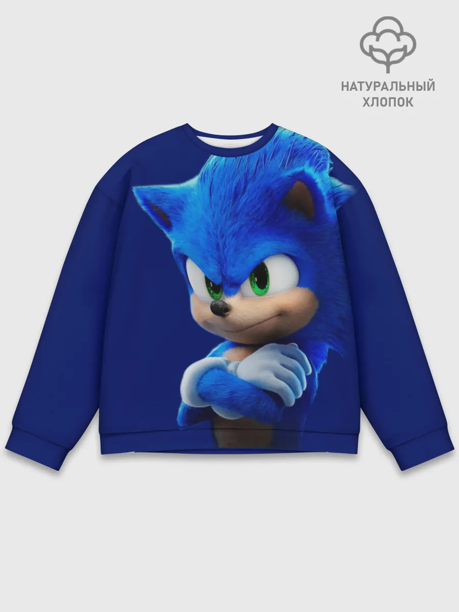 Мужской свитшот базовый / SONIC