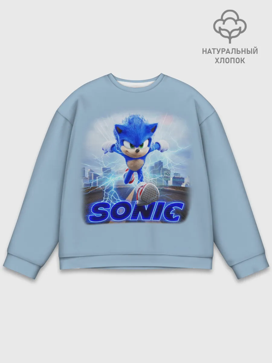 Мужской свитшот базовый / SONIC