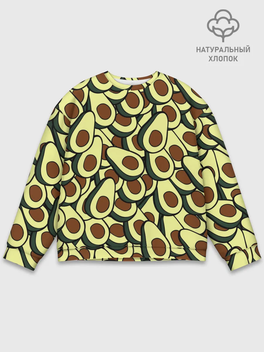 Мужской свитшот базовый / Авокадо