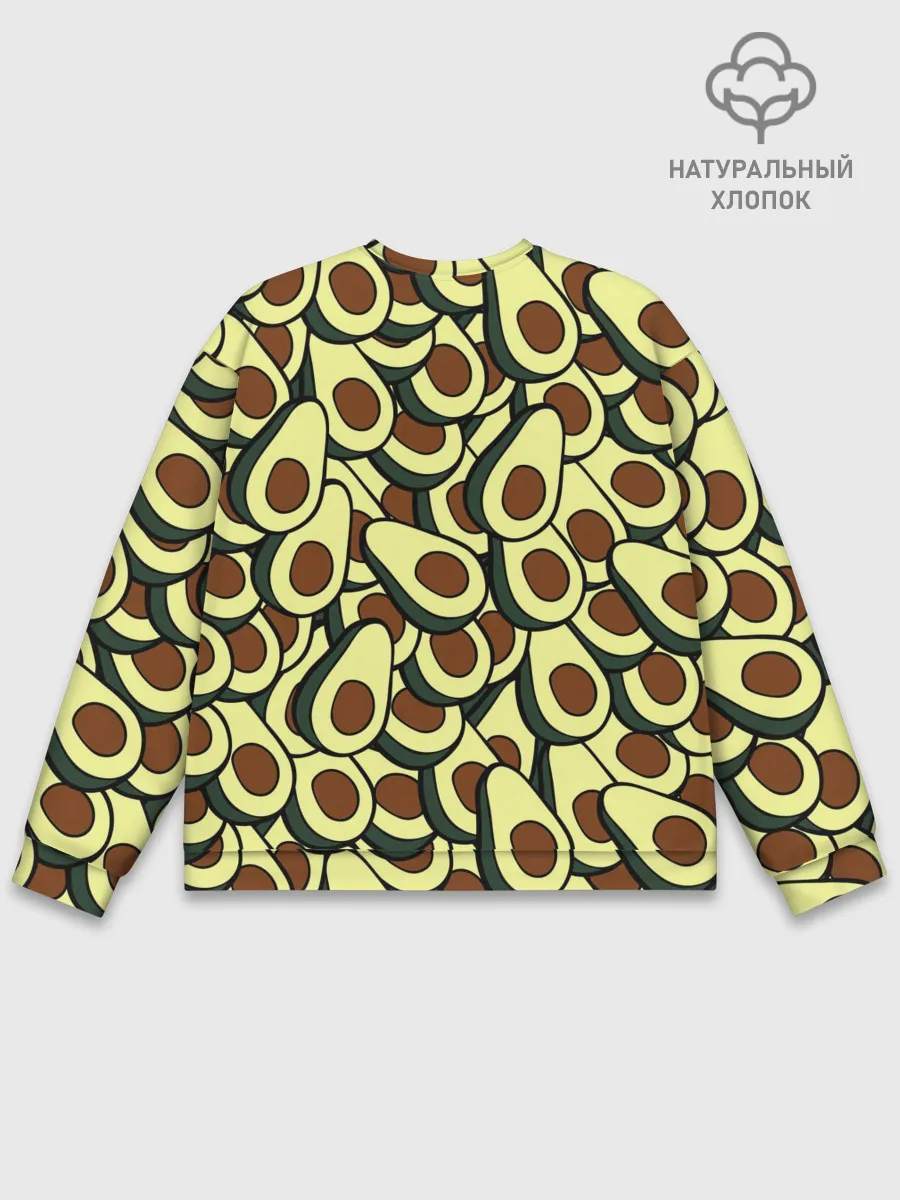 Мужской свитшот базовый / Авокадо