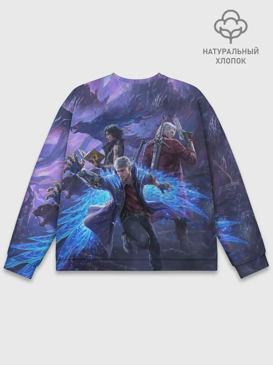 Мужской свитшот базовый / DEVIL MAY CRY | ДЕВИЛ МАЙ КРАЙ