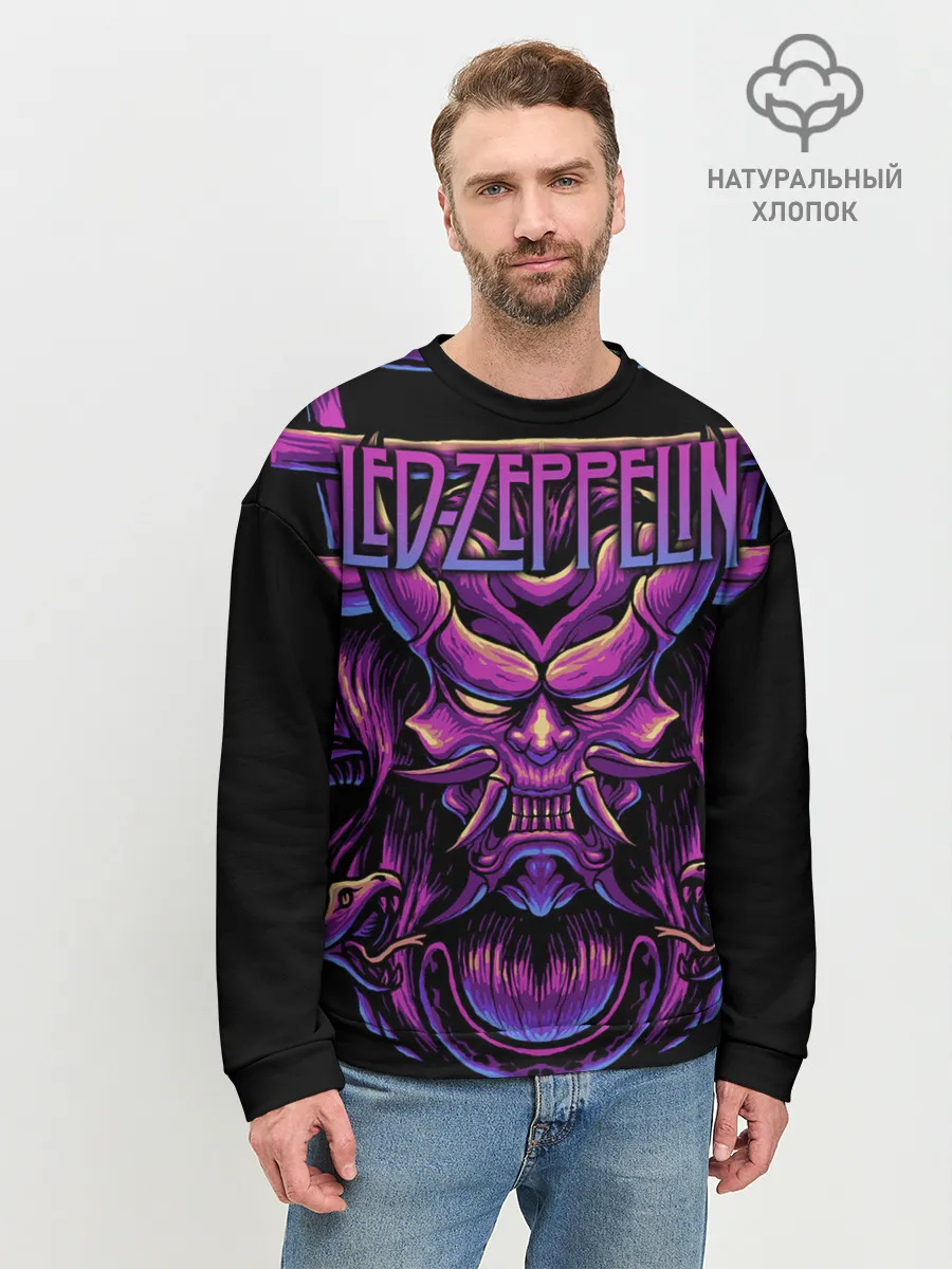 Мужской свитшот базовый / Led Zeppelin