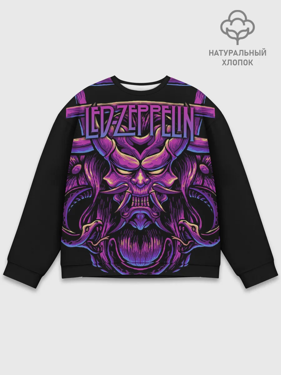 Мужской свитшот базовый / Led Zeppelin