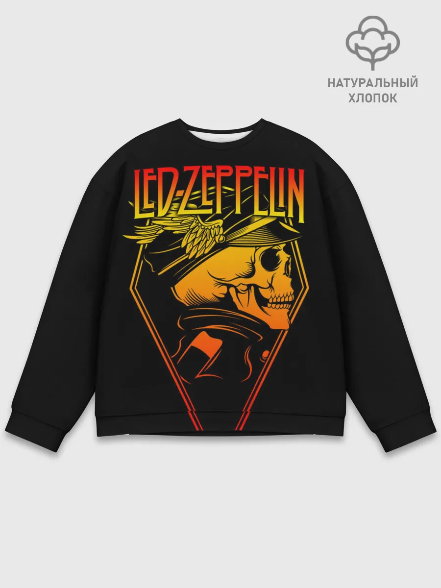 Мужской свитшот базовый / Led Zeppelin