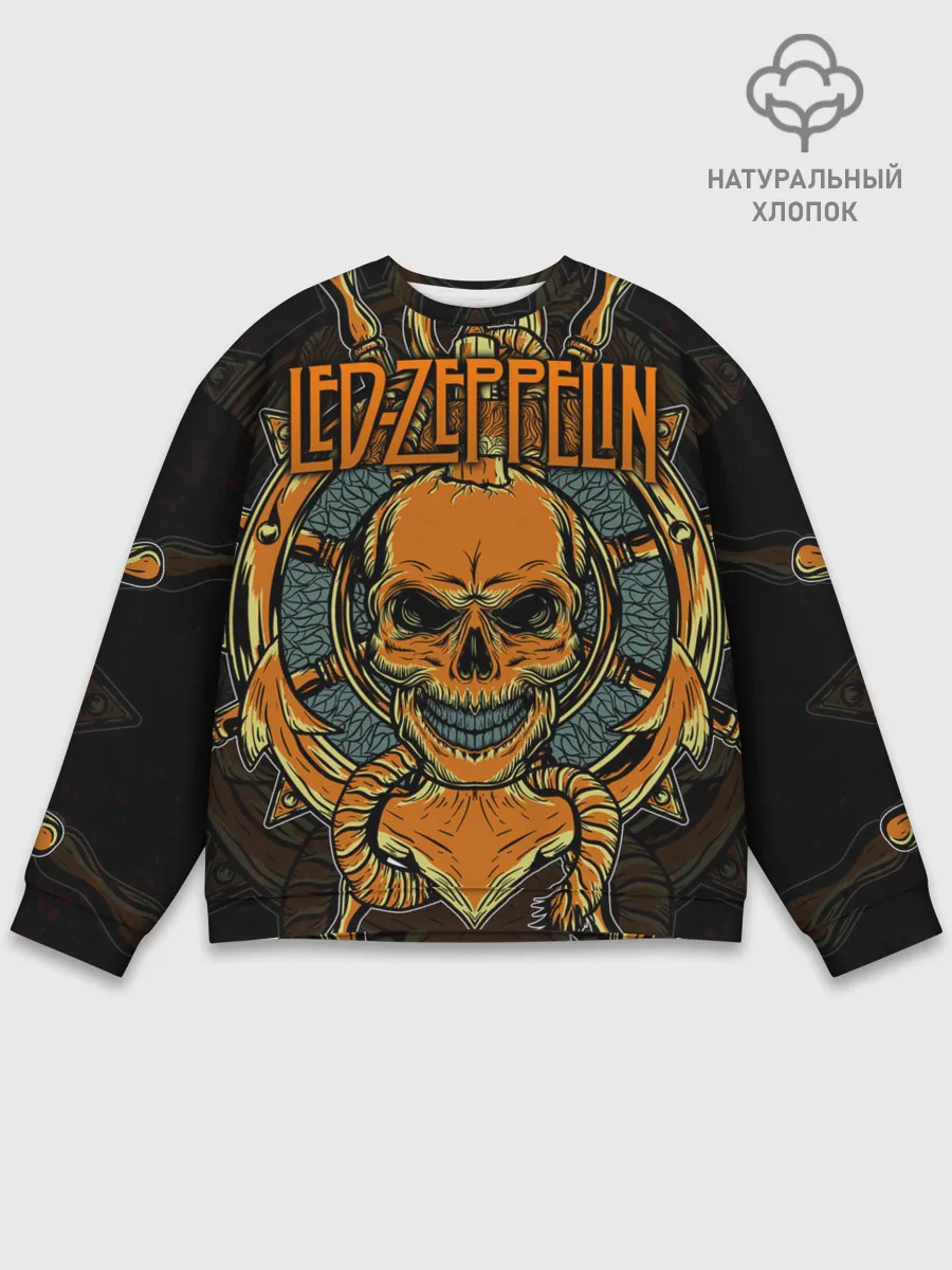 Мужской свитшот базовый / Led Zeppelin