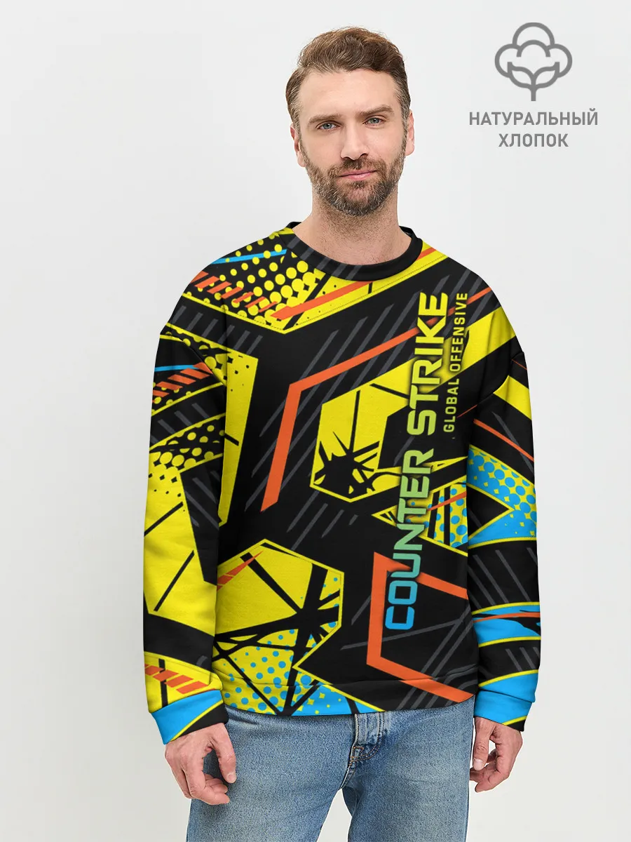 Мужской свитшот базовый / Counter-Strike