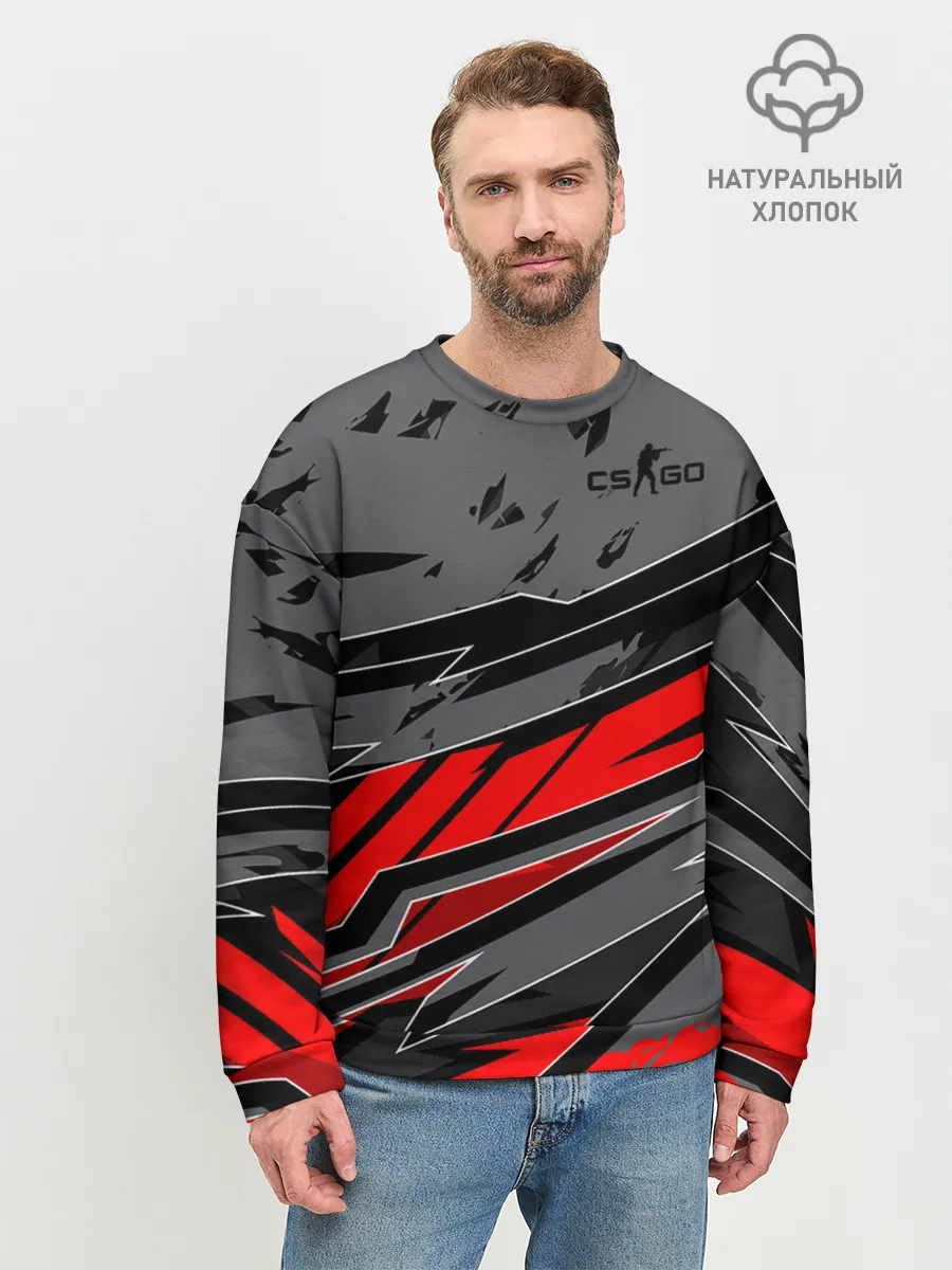 Мужской свитшот базовый / Counter-Strike