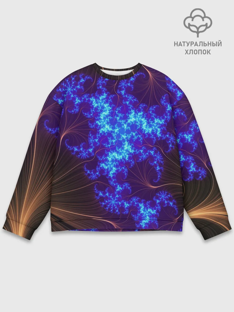 Мужской свитшот базовый / FRACTAL STORM