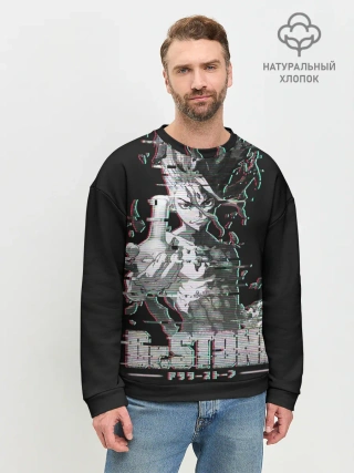 Мужской свитшот базовый / Доктор Стоун