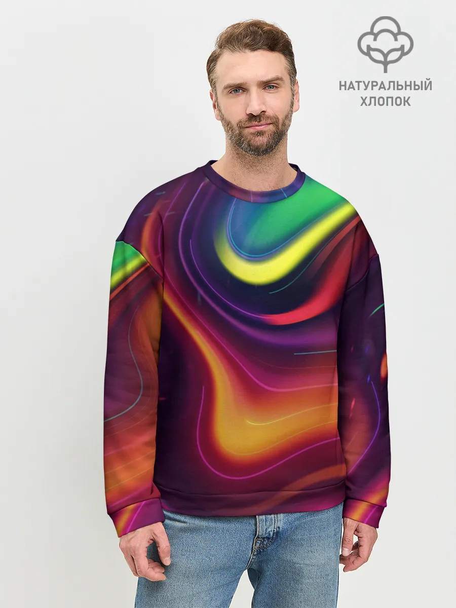 Мужской свитшот базовый / Acid Club