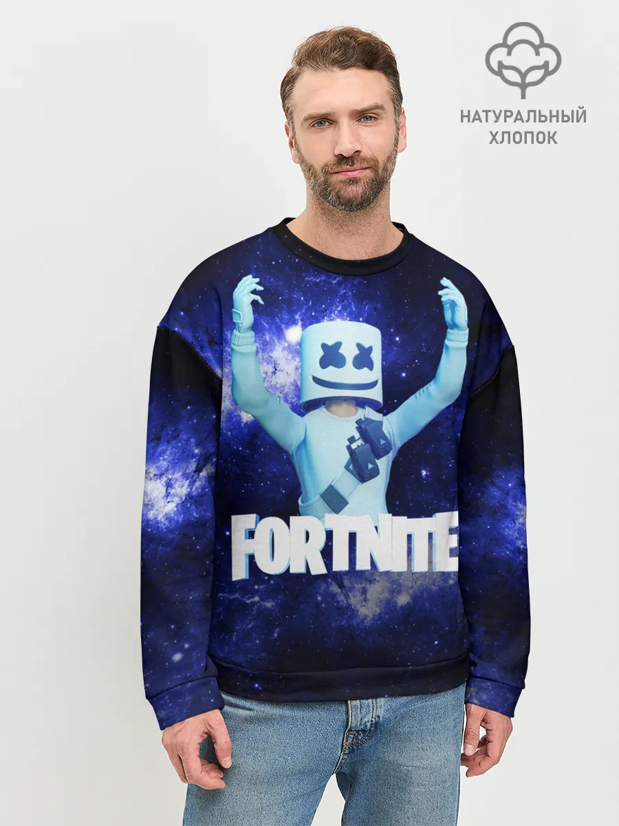 Мужской свитшот базовый / Marshmello