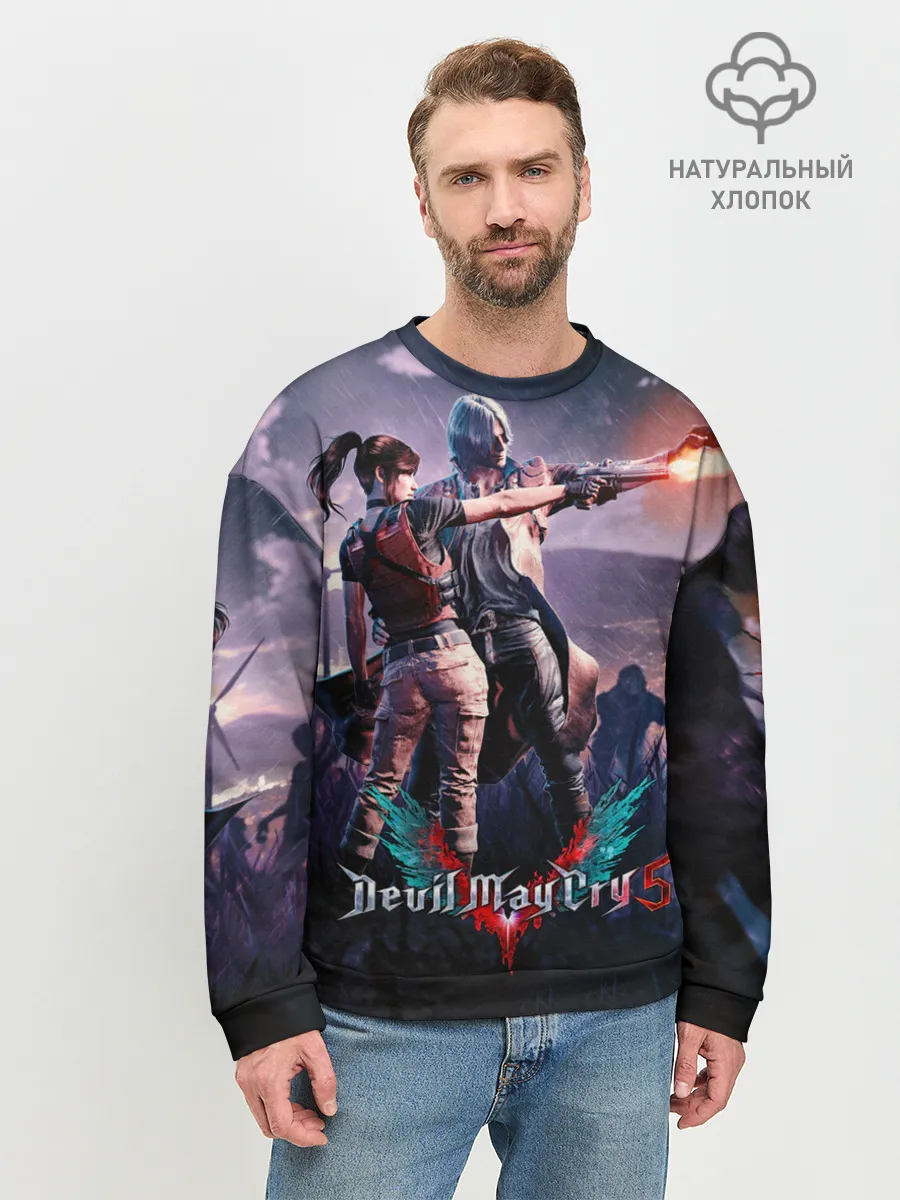 Мужской свитшот базовый / DMC art