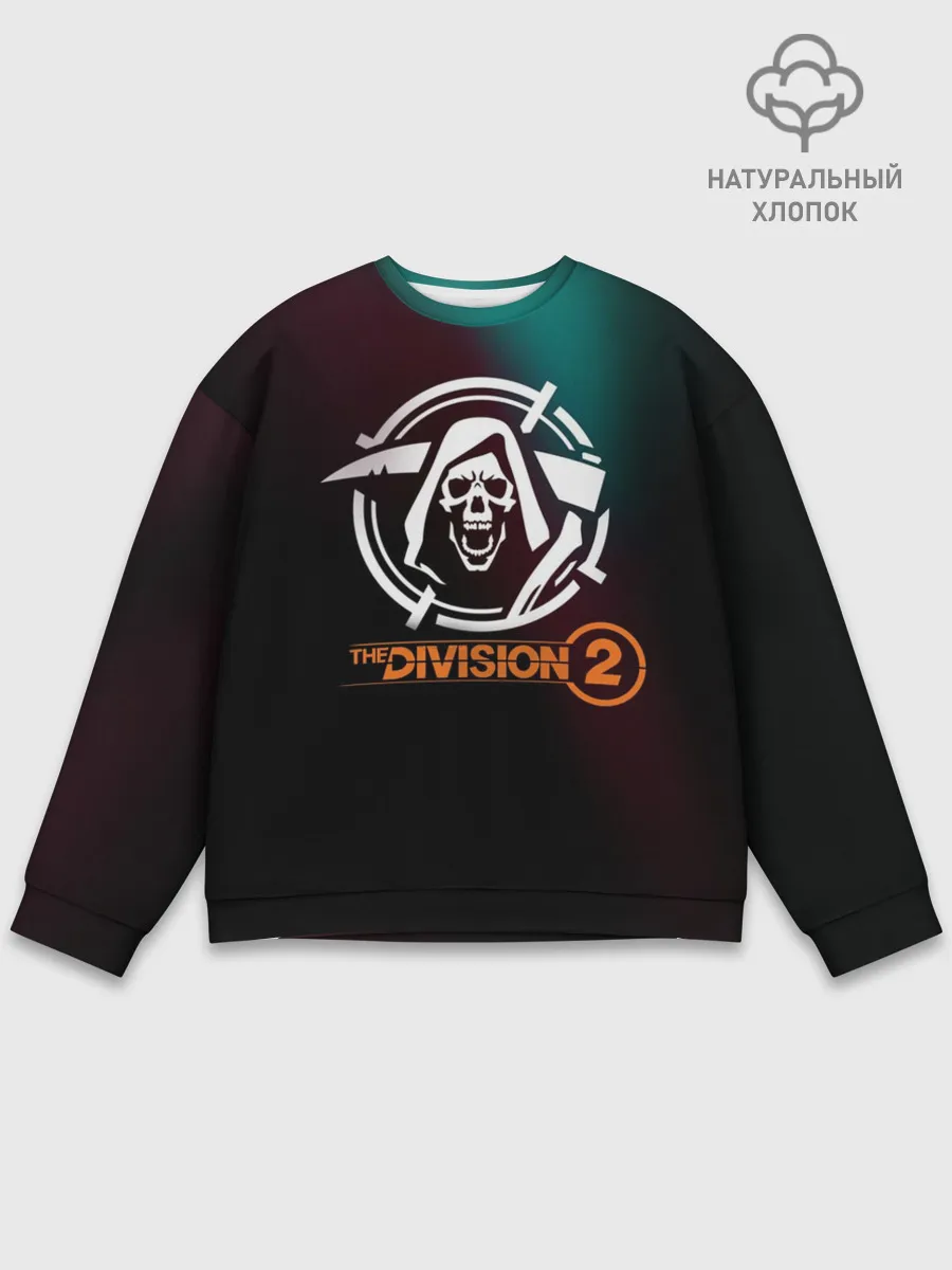 Мужской свитшот базовый / The Division 2 Logo