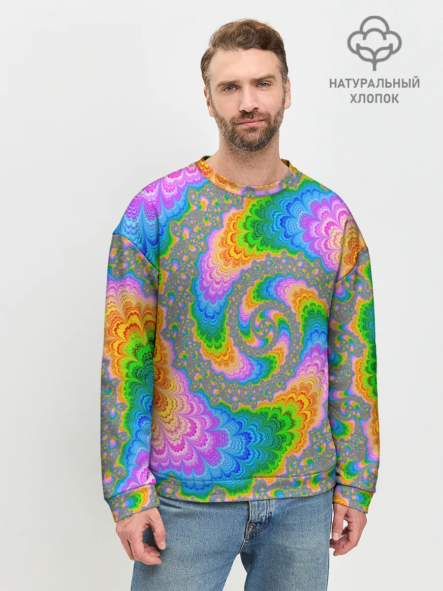 Мужской свитшот базовый / КИСЛОТНЫЕ РАЗВОДЫ