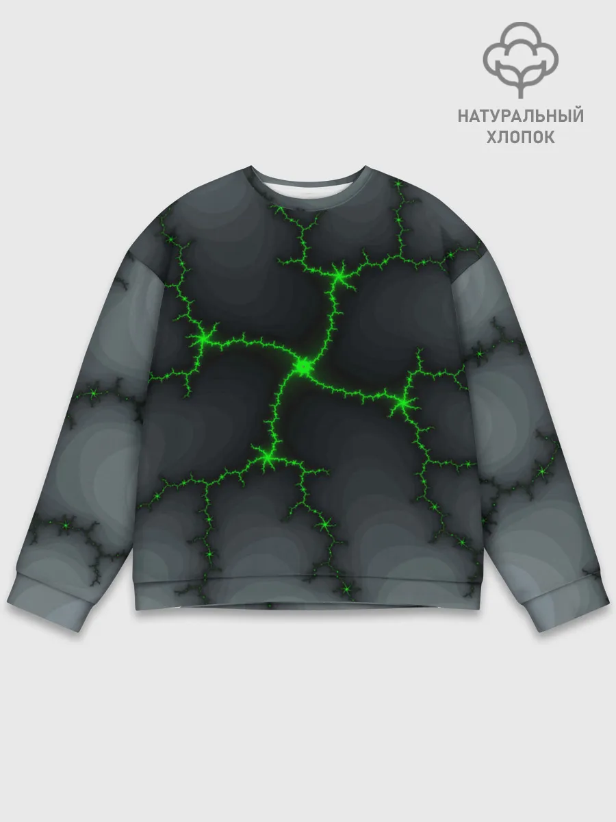 Мужской свитшот базовый / ABSTRACT LED